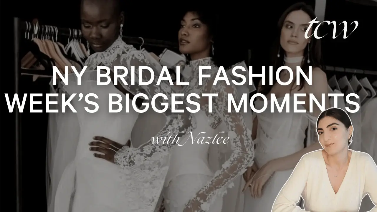 NY Bridal Fashion Week 2024: The Wedding Dress Trends You’ll Obsess Over