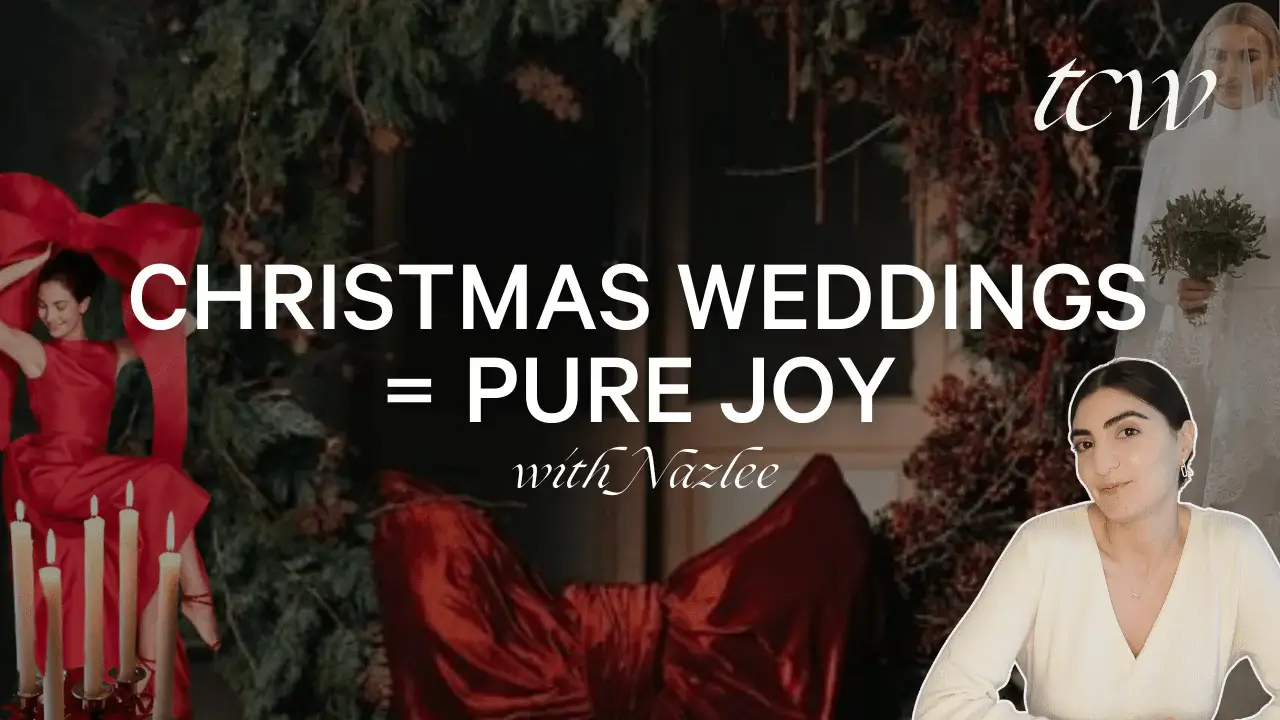 Could a Christmas Wedding Be Your Dream Day? Here’s Why We Love Them